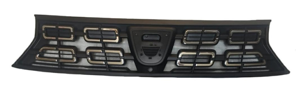 GRIGLIA RADIATORE DACIA DUSTER '18 NERA CON MODANATURE CROMATE