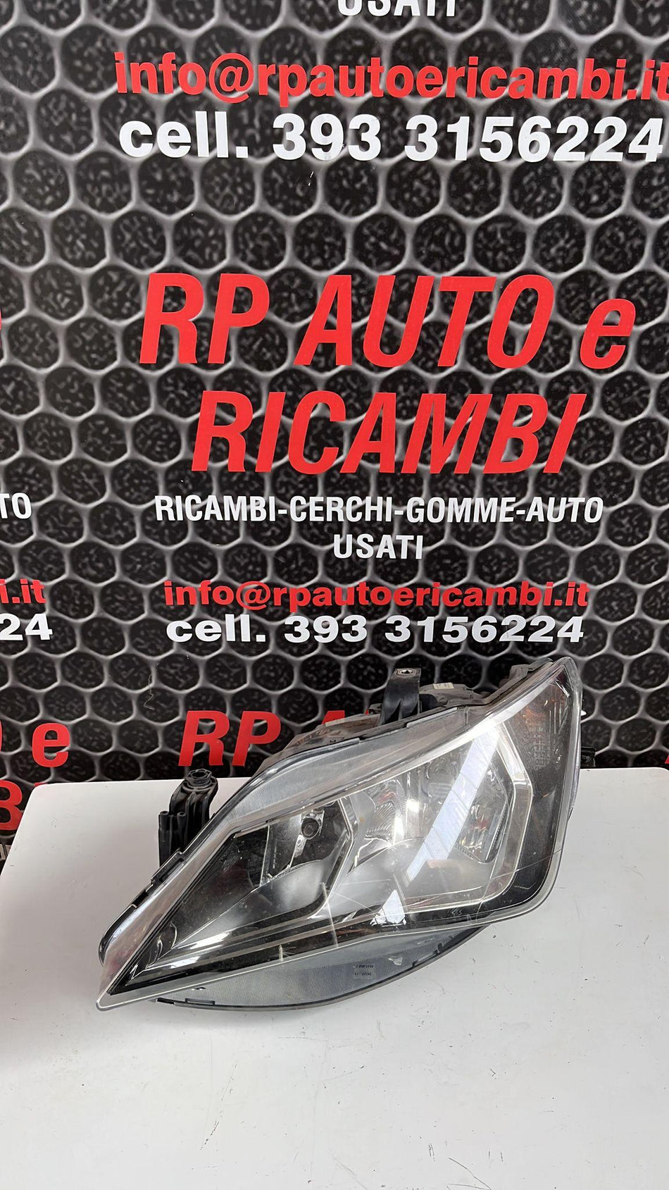 Faro Anteriore Sinistro SEAT Ibiza Serie (08>12)