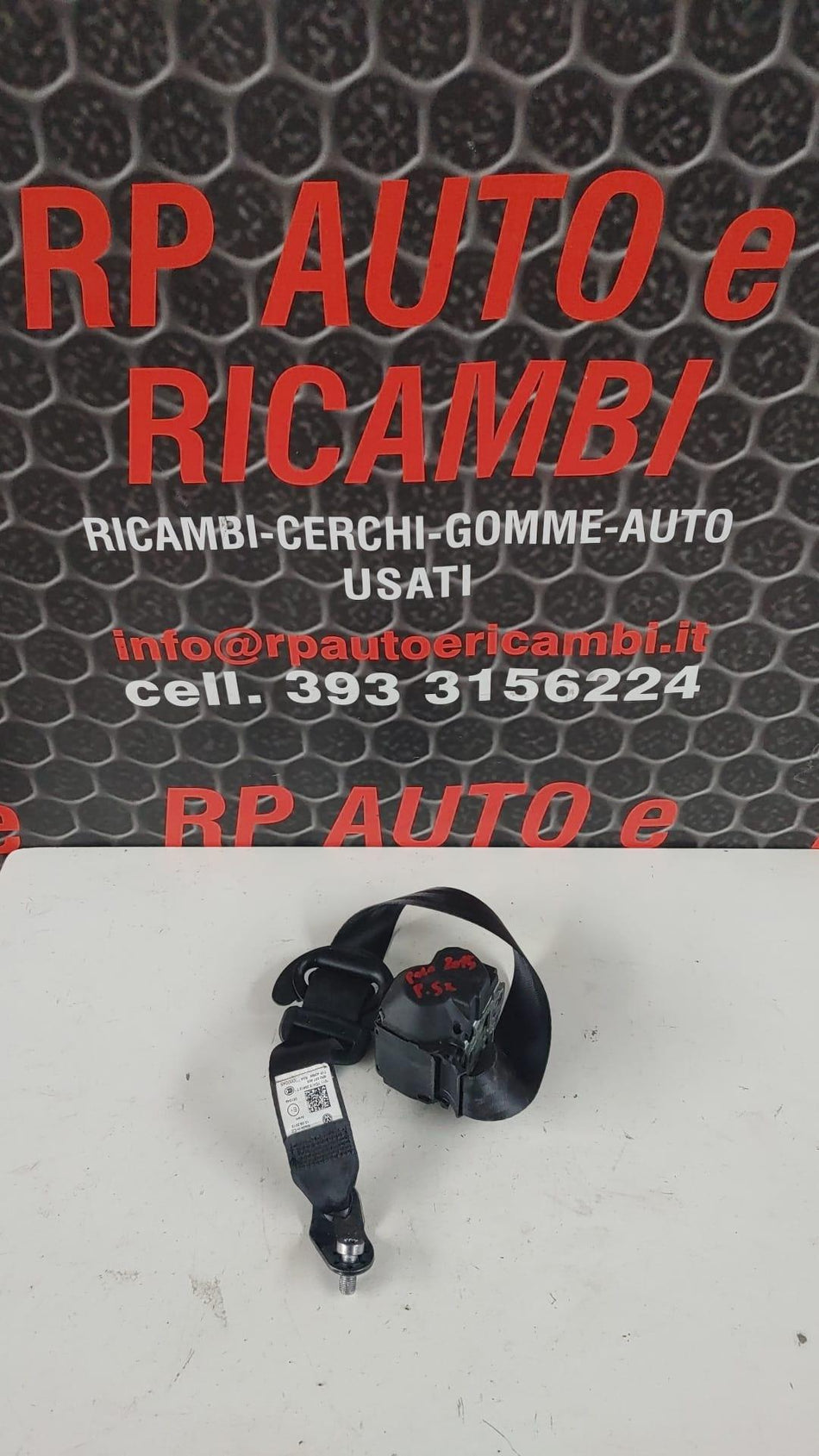 Cintura di sicurezza Posteriore Sx VOLKSWAGEN Polo 5° Serie