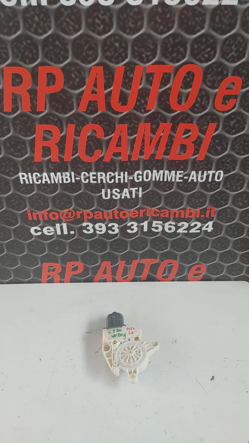 Motorino Alzavetro Posteriore Sinistro MERCEDES Classe C S. Wagon W204 2° Serie