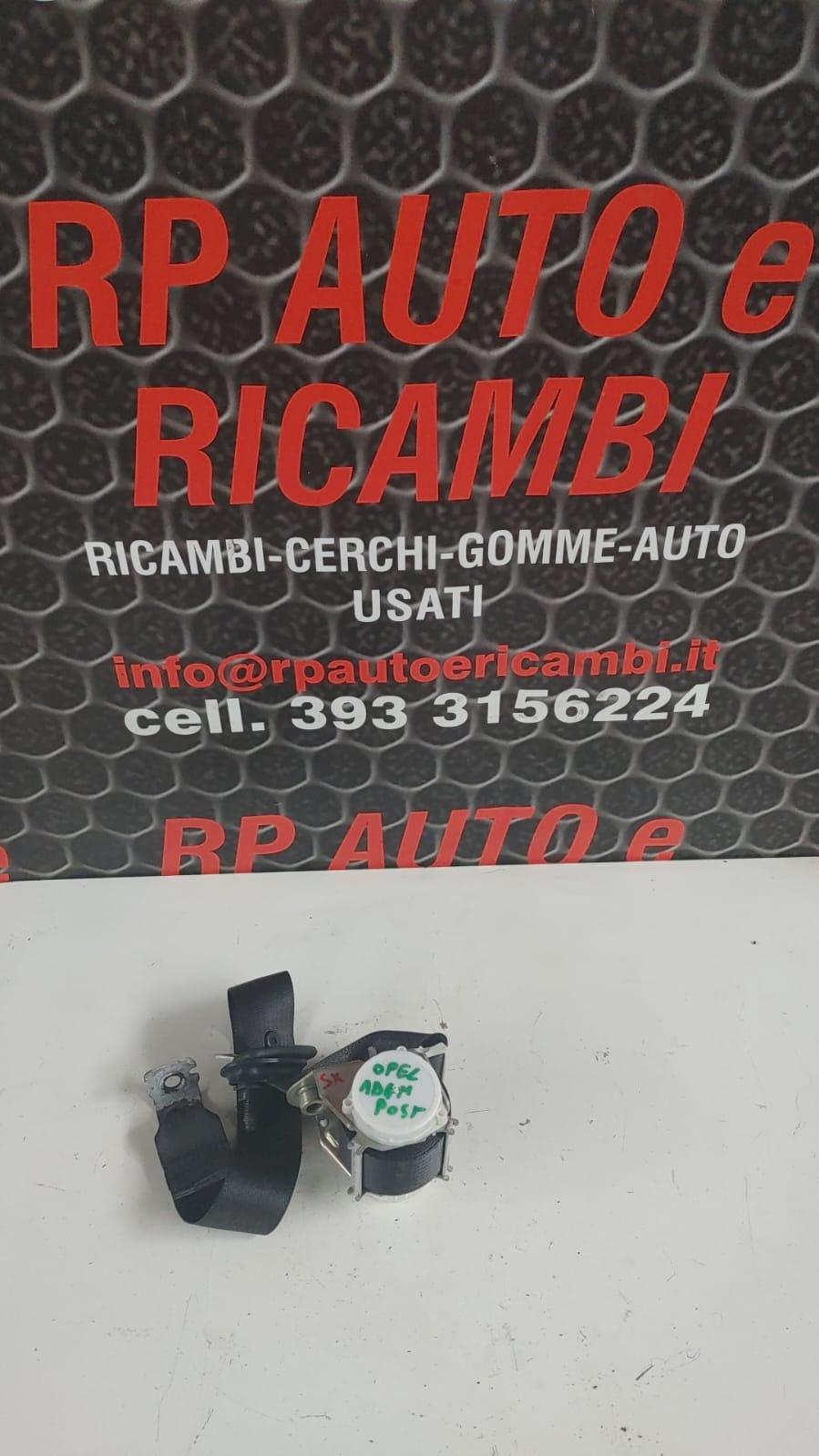 Cintura di sicurezza Posteriore Sx OPEL Adam 1° Serie