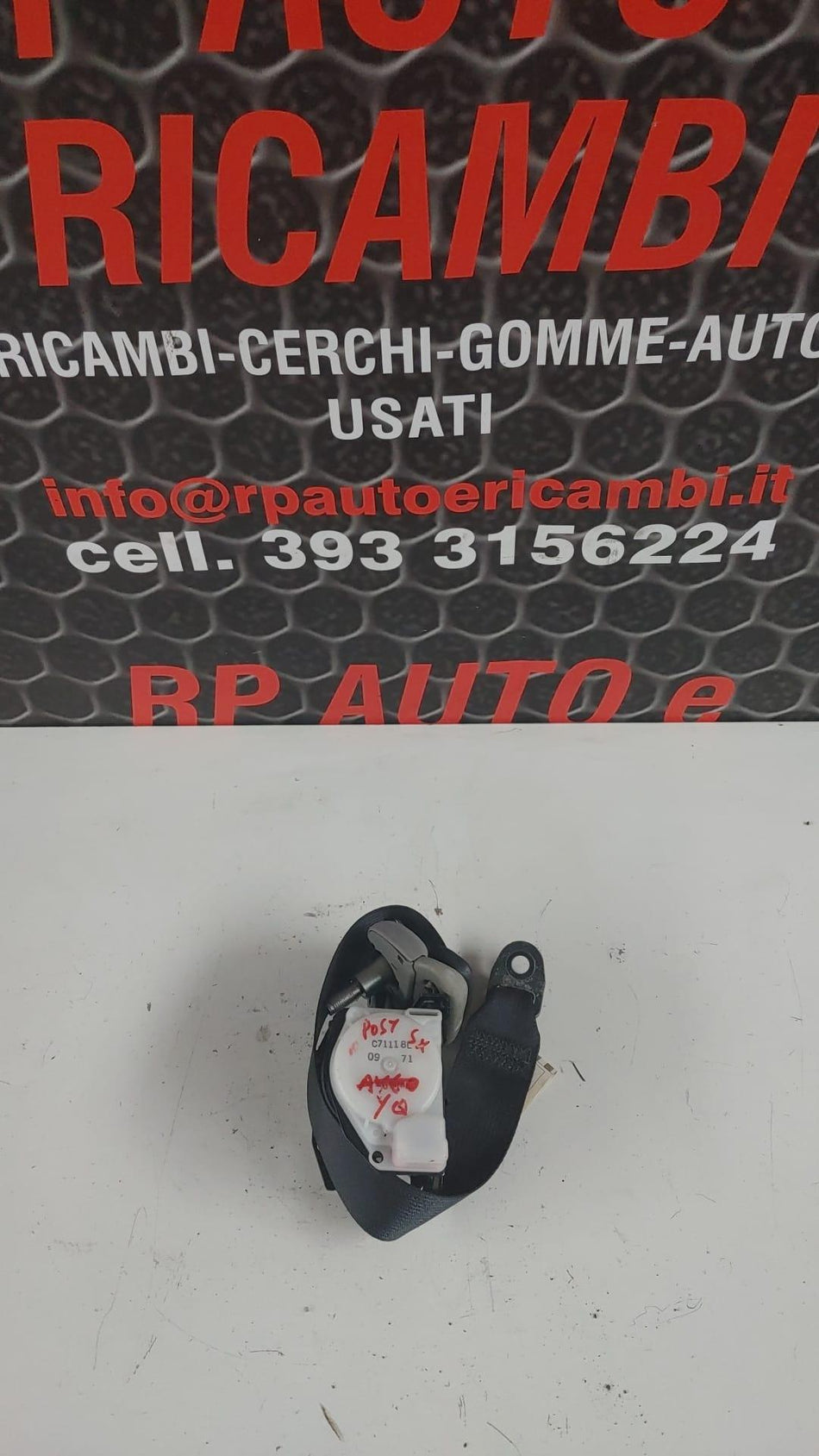 Cintura di sicurezza Posteriore Sx TOYOTA IQ 1° Serie
