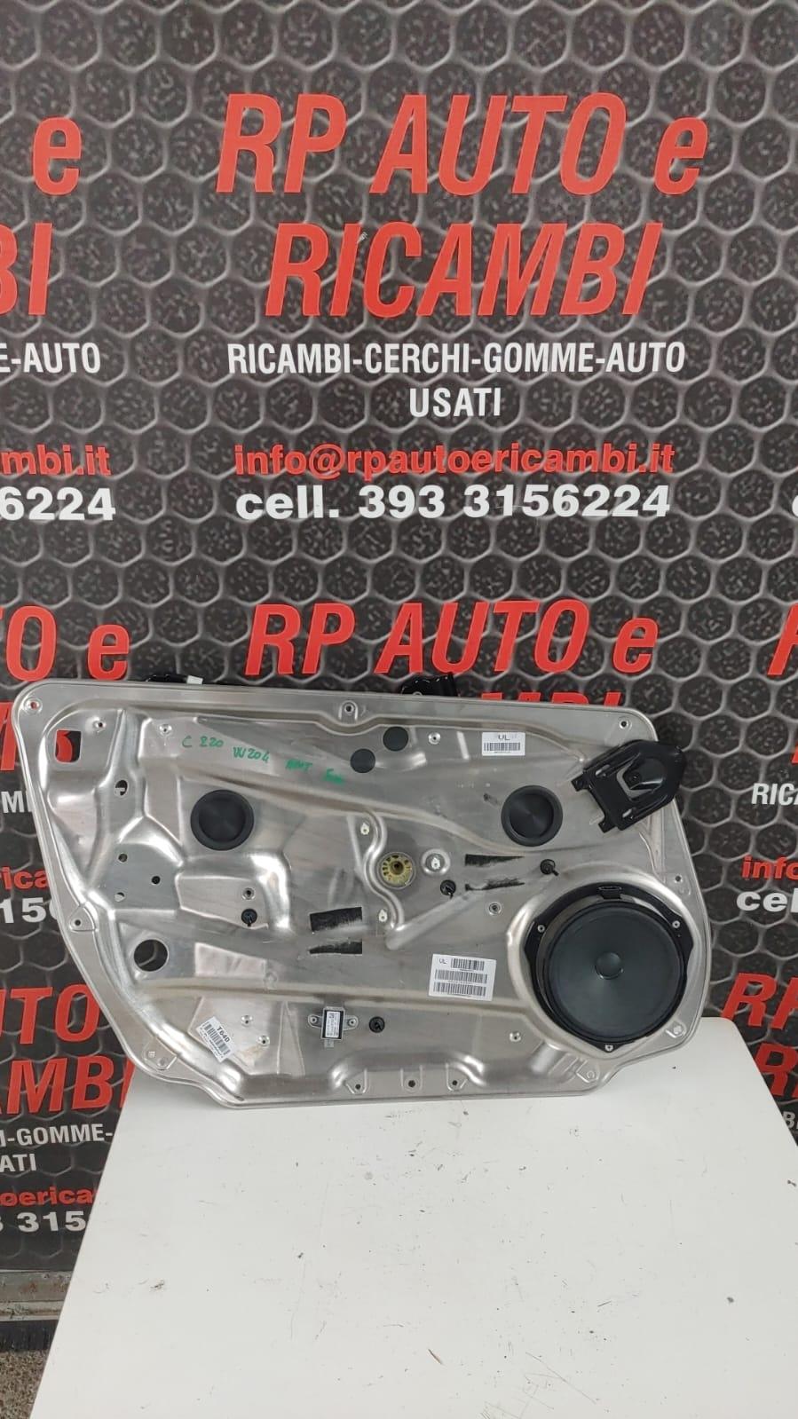 Meccanismo alzavetro Ant. SX MERCEDES Classe C S. Wagon W204