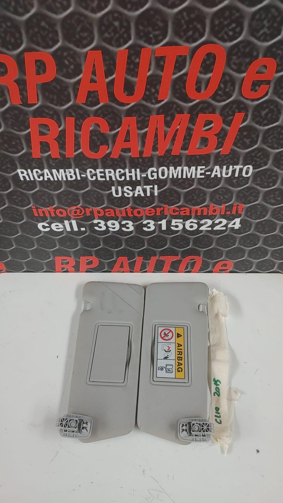 Coppia parasole Dx e SX RENAULT Clio Serie (08>15)