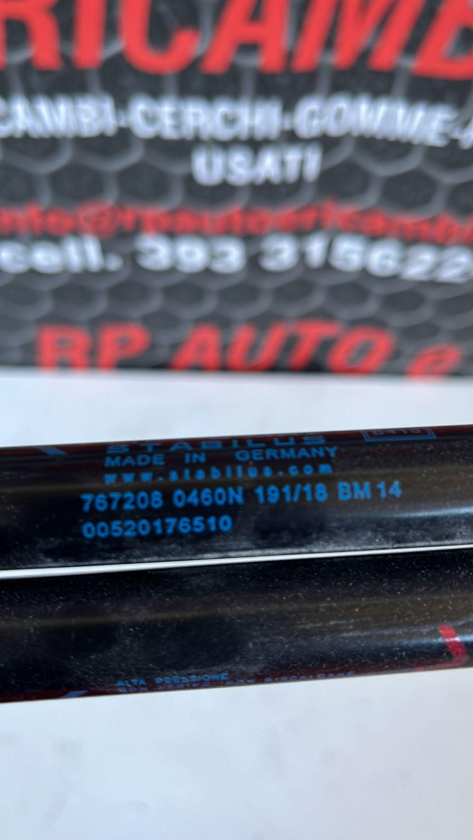Pistoncini cofano Post. JEEP Renegade Serie (18>)