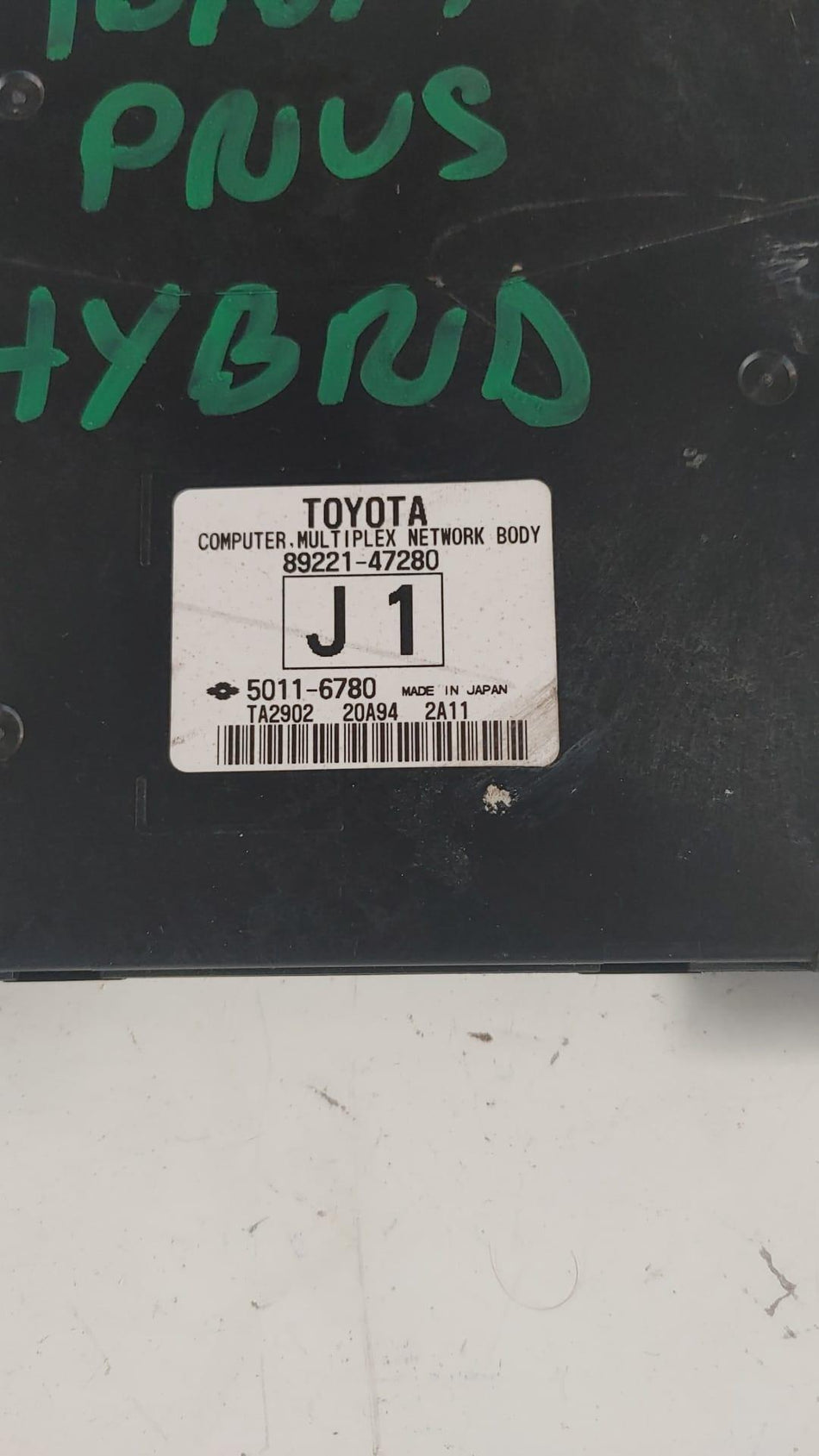 Body Computer TOYOTA Prius 3° Serie
