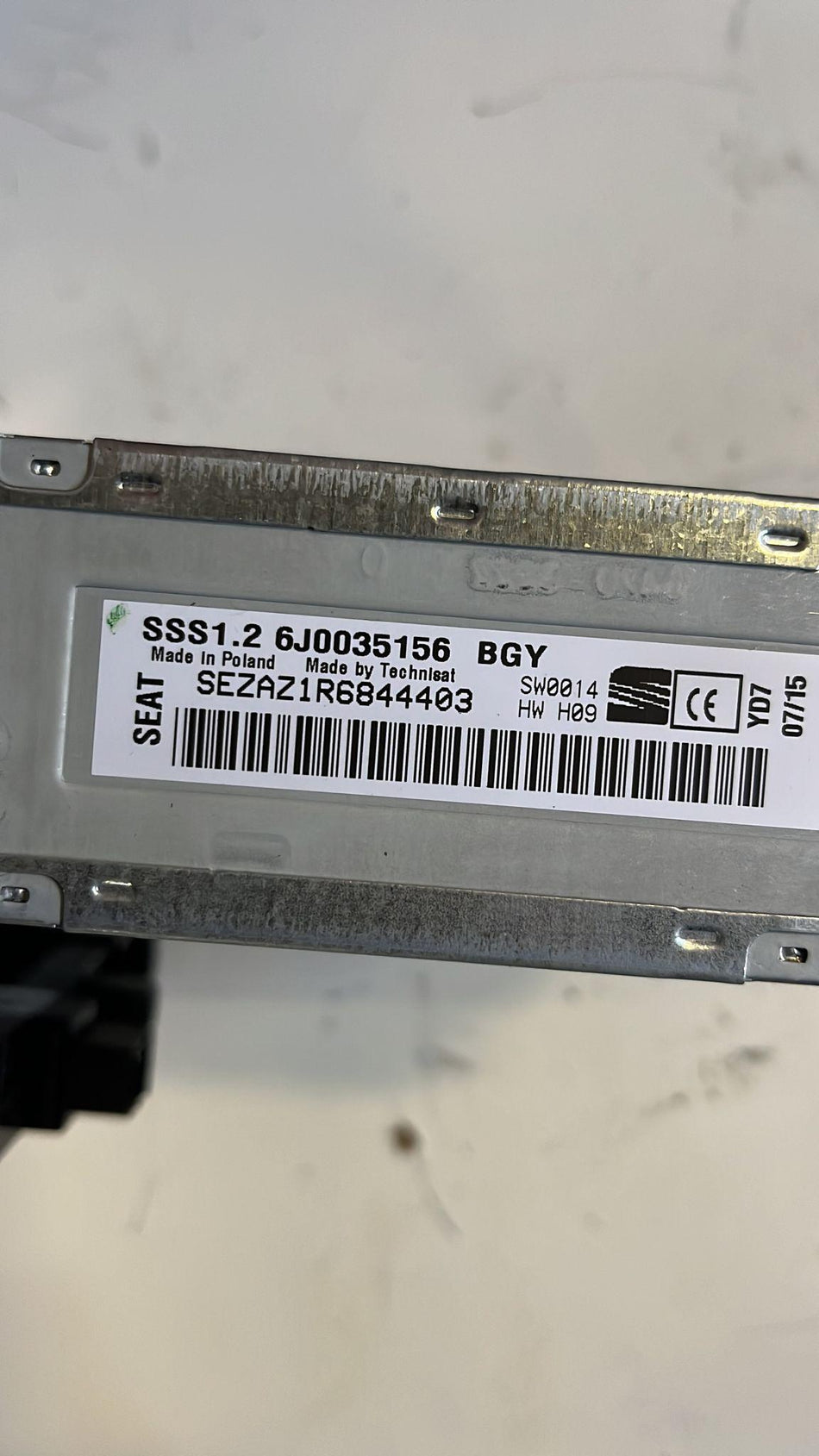Autoradio SEAT Ibiza Serie (08>12)