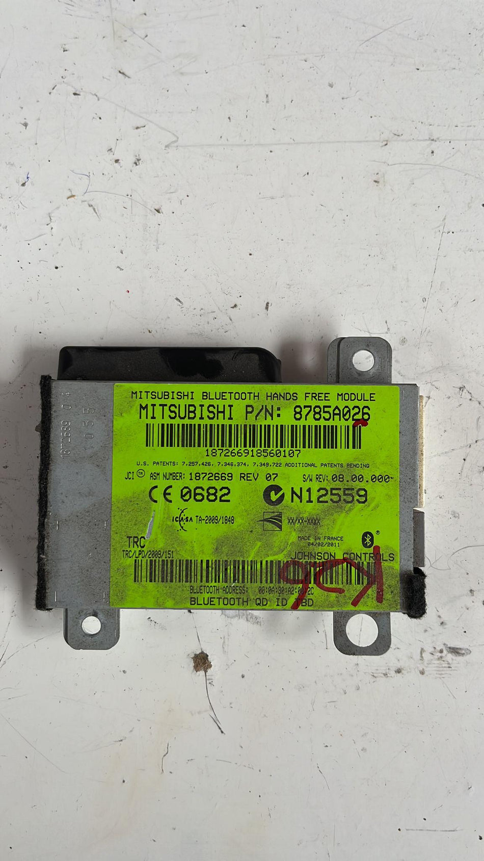 Centralina bluetooth telefono MITSUBISHI ASX 1° Serie