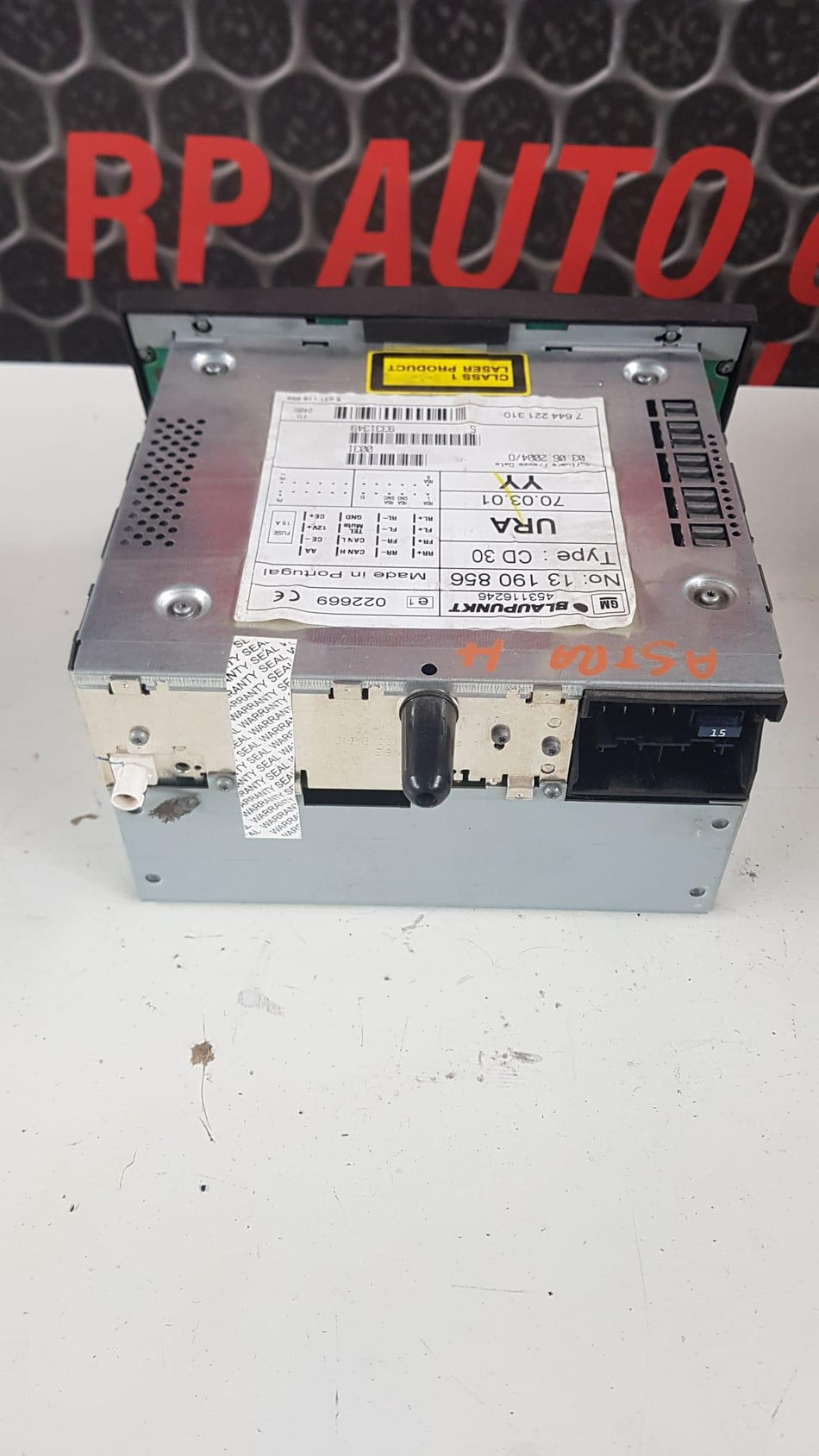 Autoradio OPEL Astra H Berlina