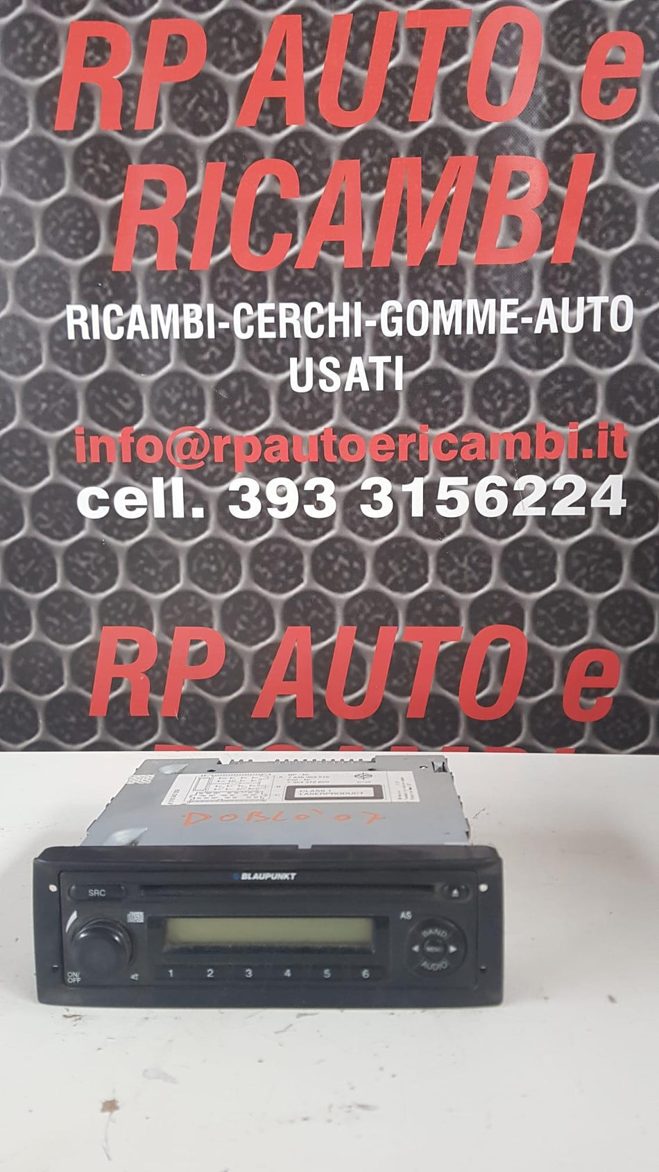 Autoradio FIAT Doblo Cargo (05>09)