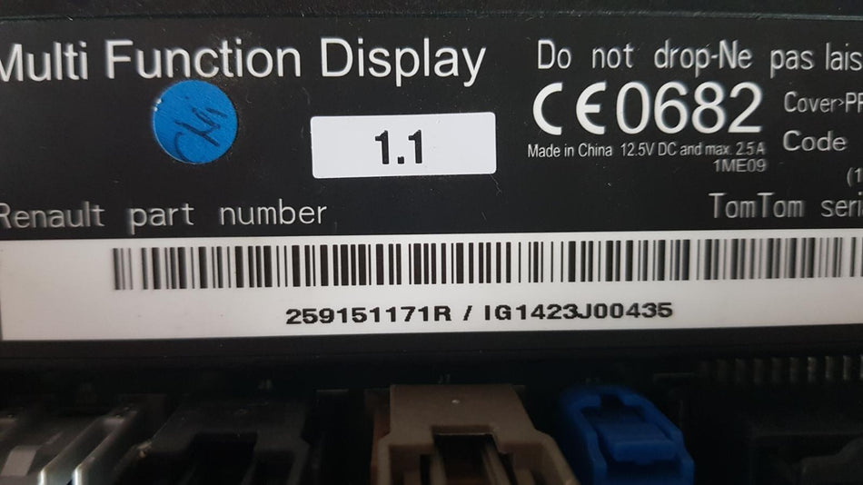 Navigatore RENAULT Megane Cabrio (08>15)