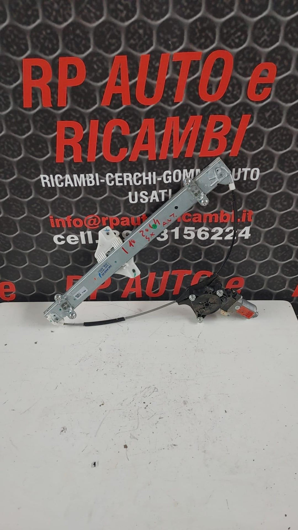 Meccanismo alzavetro Ant. SX HYUNDAI i10 2° Serie