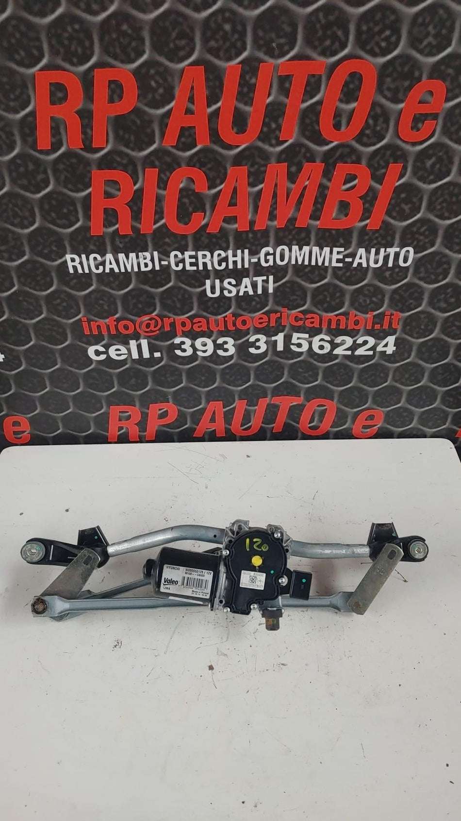 Motorino Tergicristallo Anteriore HYUNDAI i20 2° Serie