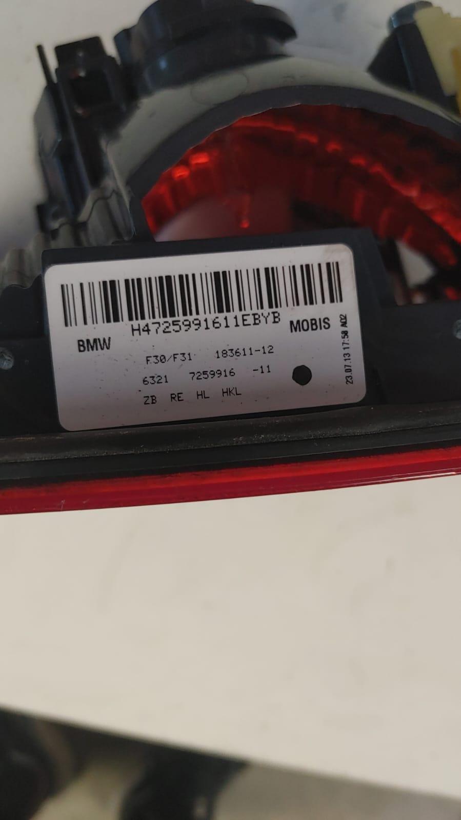 Stop fanale posteriore Destro BMW Serie 3 F30 Berlina