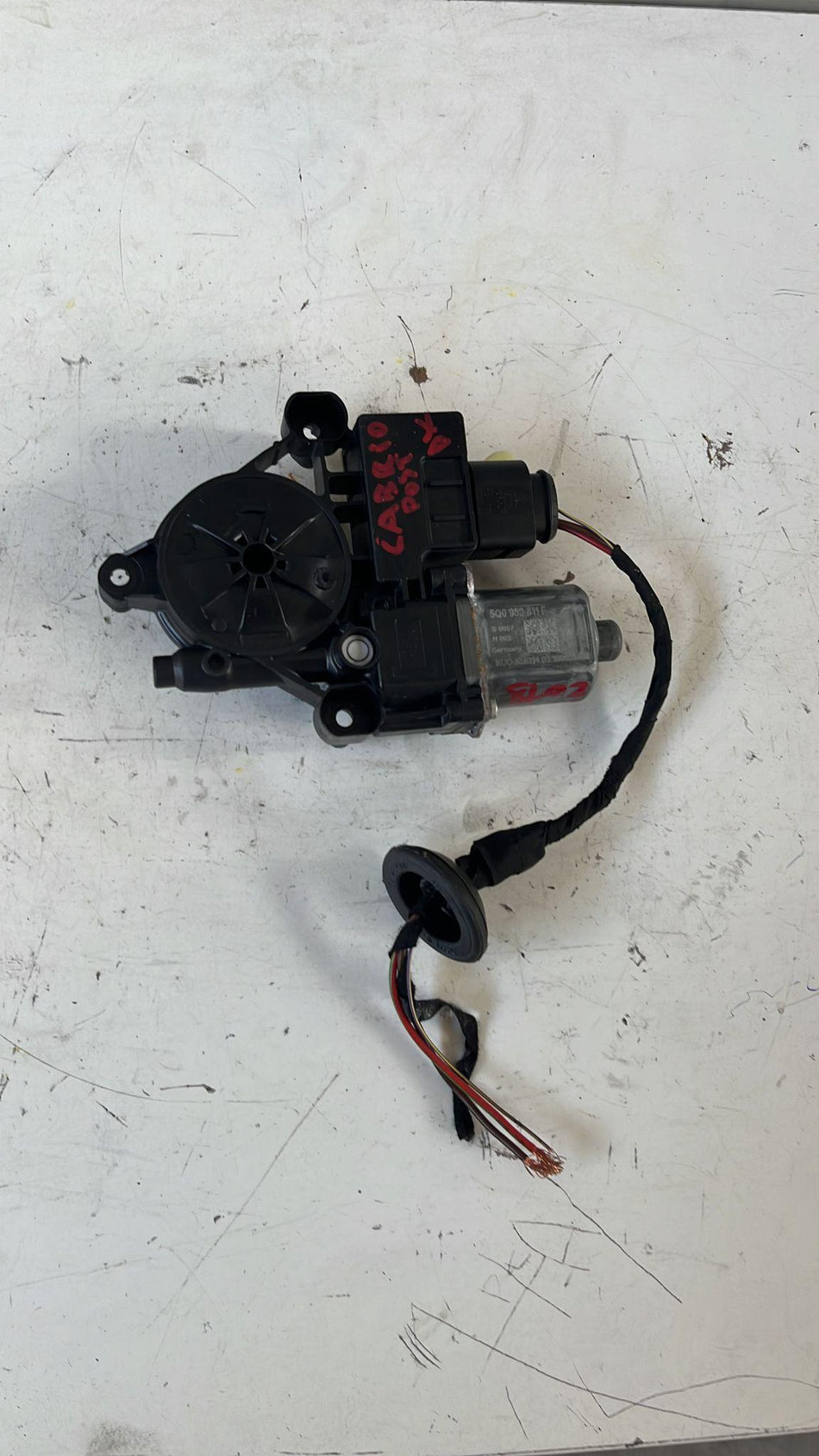 Motorino Alzavetro posteriore destra AUDI A3 Cabriolet Serie (8V7, 8VE) (13>)