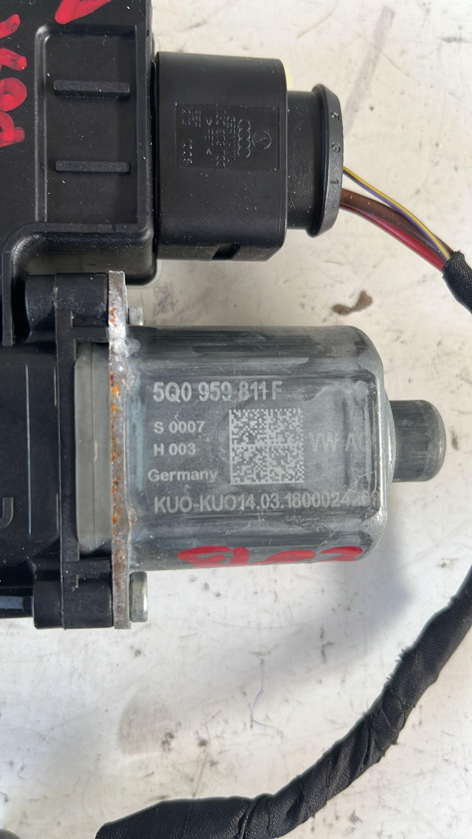 Motorino Alzavetro posteriore destra AUDI A3 Cabriolet Serie (8V7, 8VE) (13>)