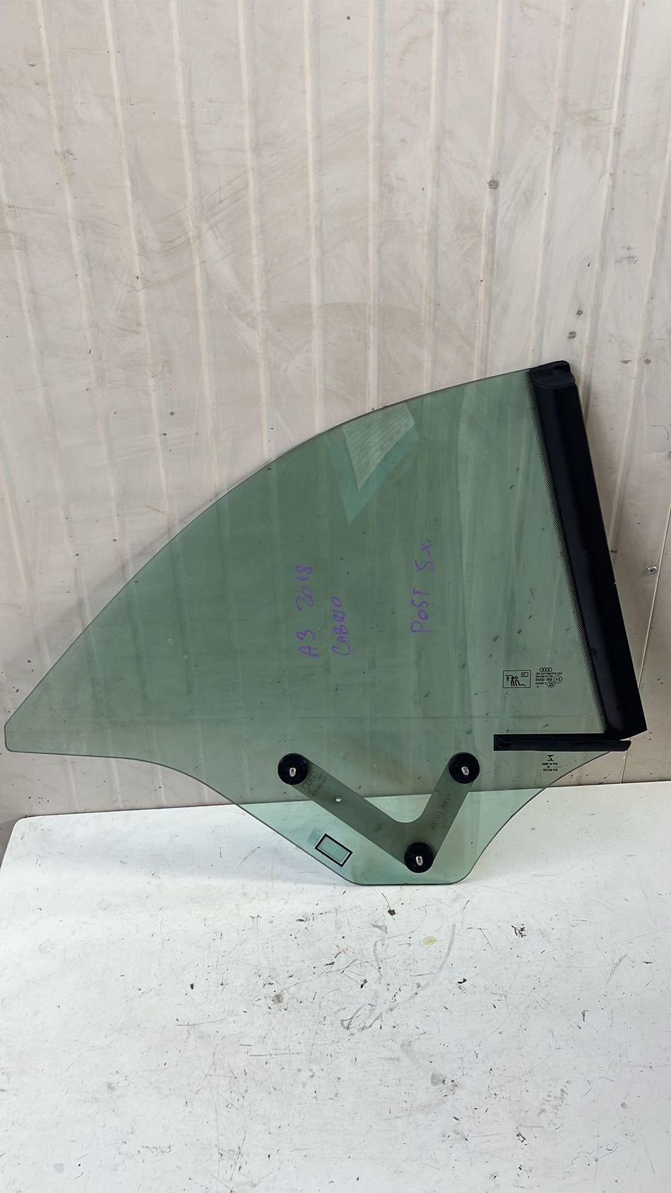 Vetro scendente Posteriore Sinistro AUDI A3 Cabriolet Serie (8V7, 8VE) (13>)