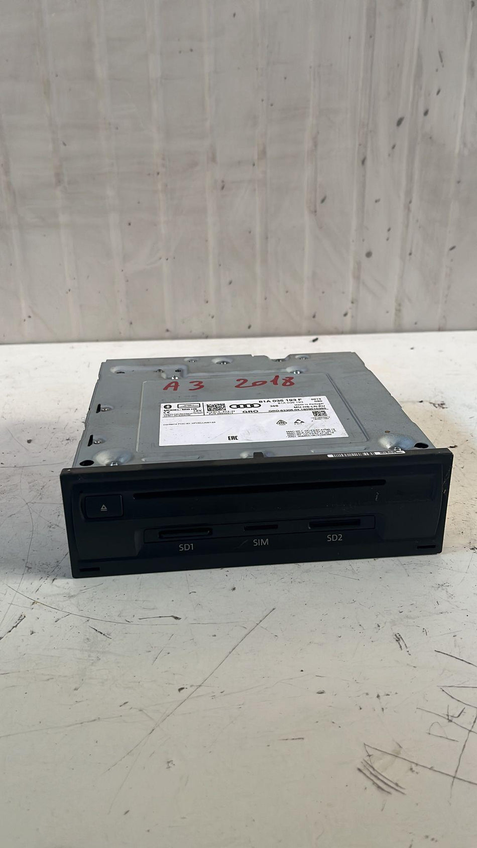 Autoradio AUDI A3 Cabriolet Serie (8V7, 8VE) (13>)
