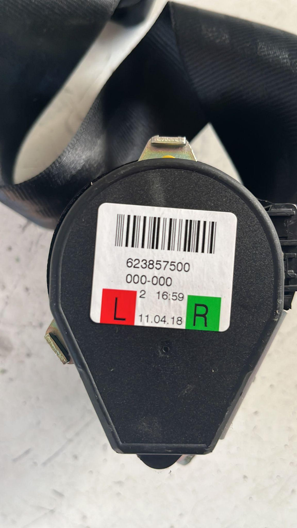 Cintura di sicurezza Posteriore Sx AUDI A3 Cabriolet Serie (8V7, 8VE) (13>)