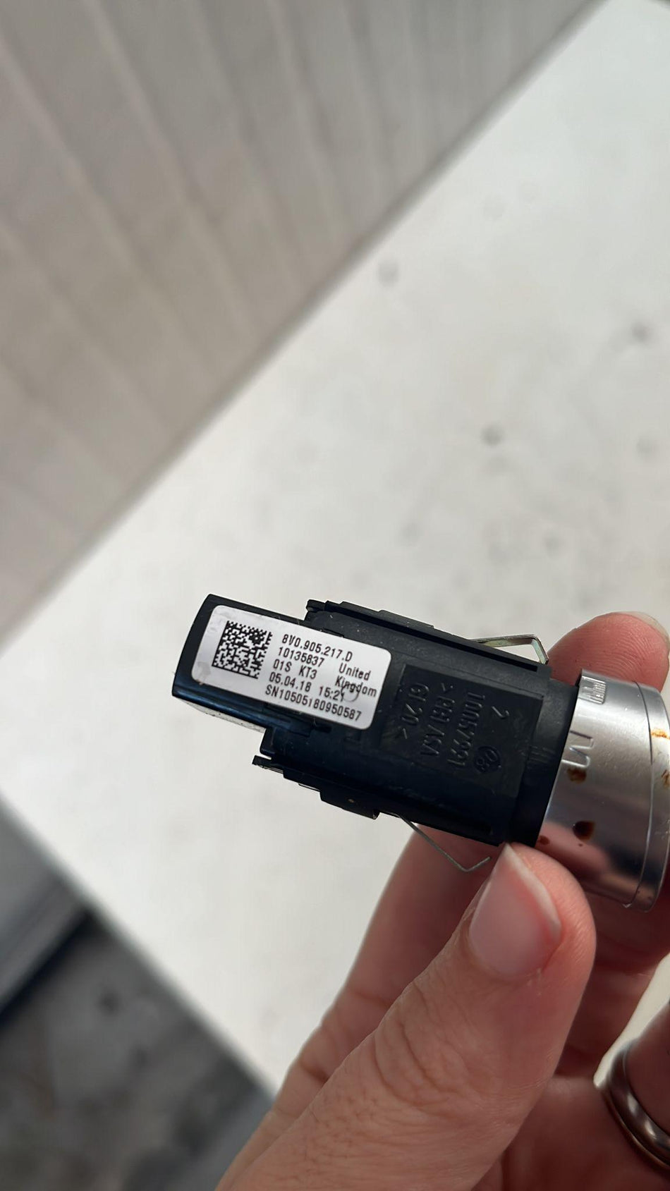 Pulsante start e stop AUDI A3 Cabriolet Serie (8V7, 8VE) (13>)