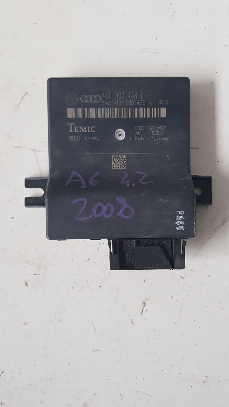 Centralina Gateway AUDI A6 Avant Serie C6 (4F5) (04>12)