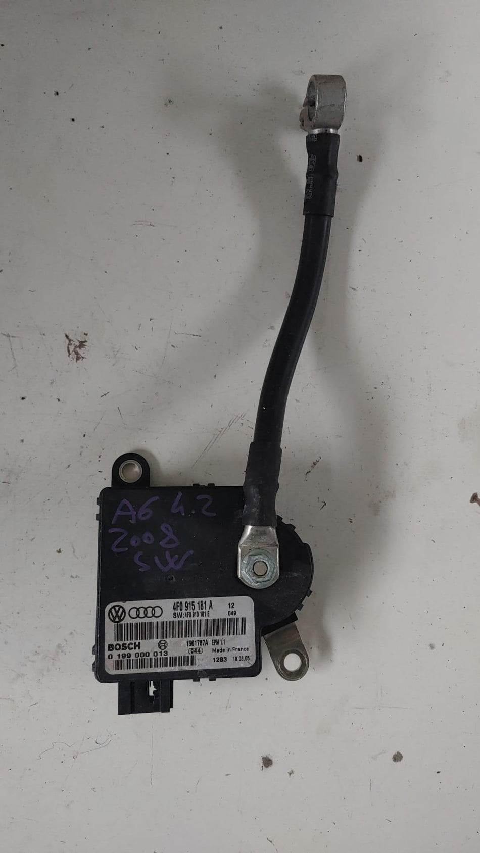 Sensore batteria AUDI A6 Avant Serie C6 (4F5) (04>12)