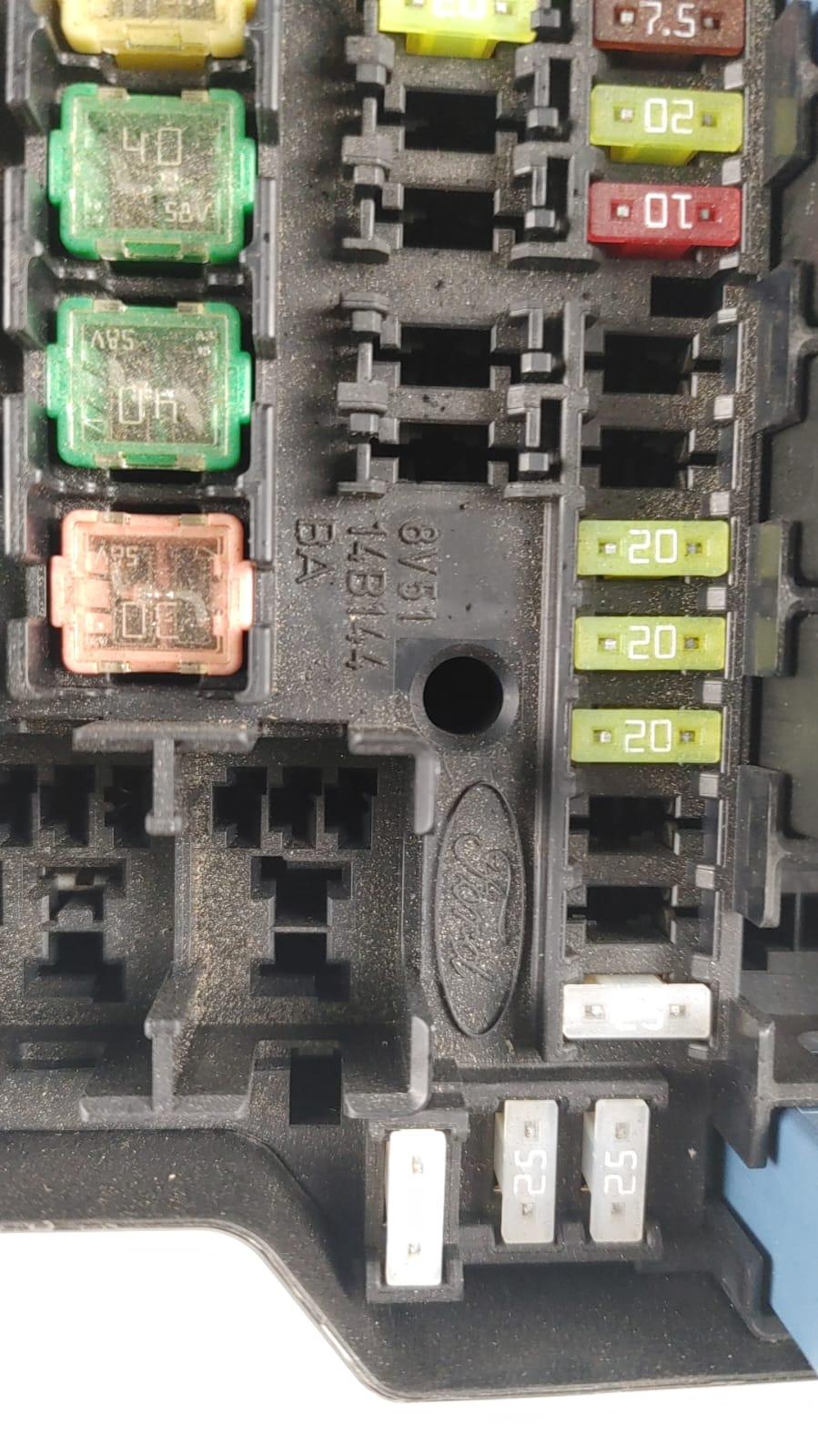 box contenitore porta fusibili FORD B - Max Berlina