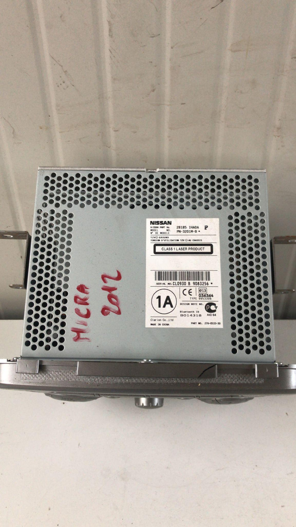 Autoradio NISSAN Micra 7° Serie