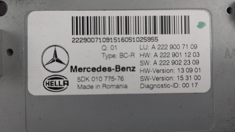Centralina Comfort MERCEDES Classe C S. Wagon W205