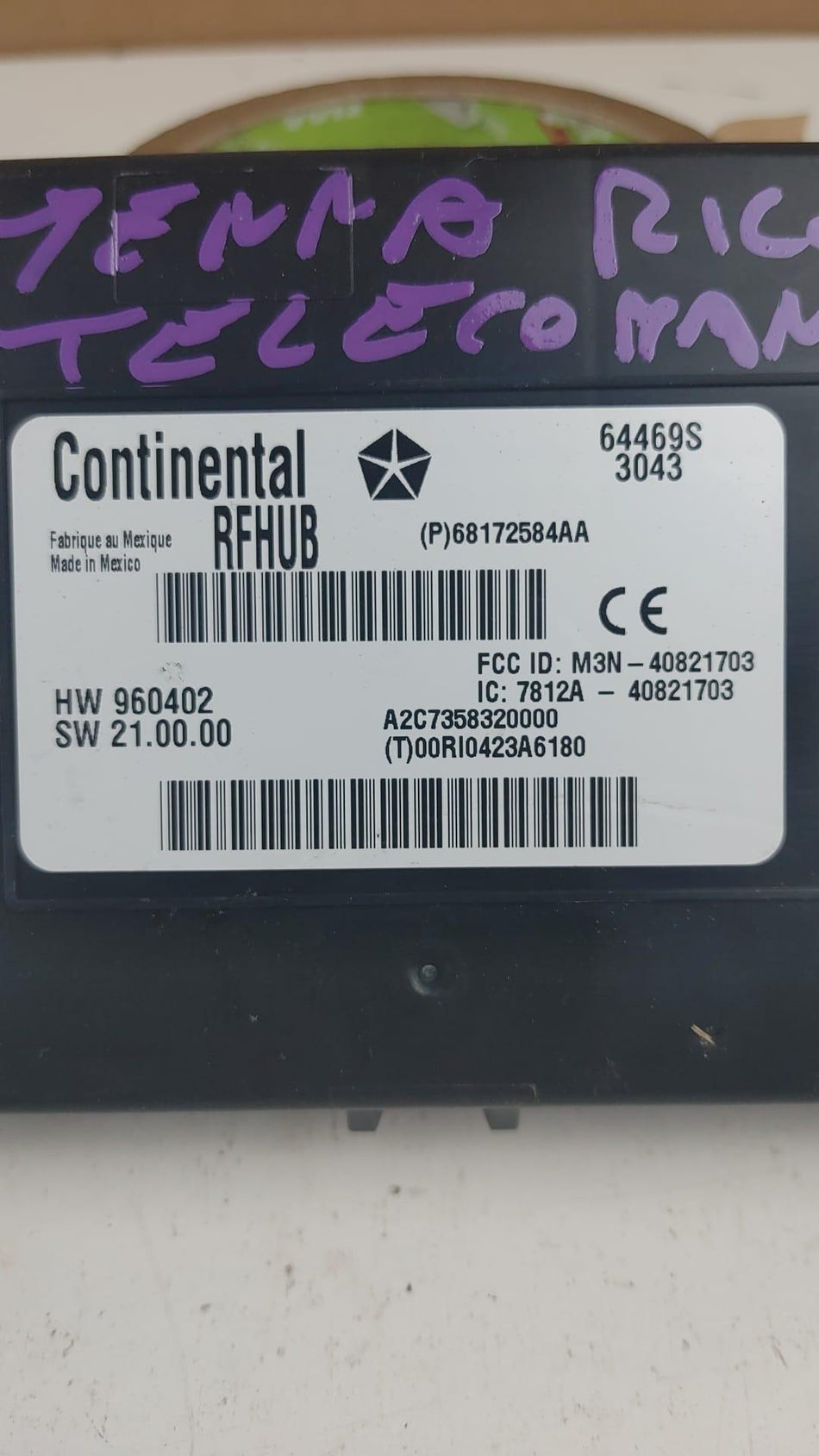 Centralina antenna FIAT Freemont 1° Serie