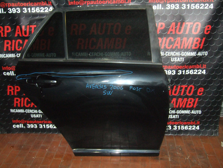 Portiera Posteriore Destra TOYOTA Avensis Berlina 2° Serie