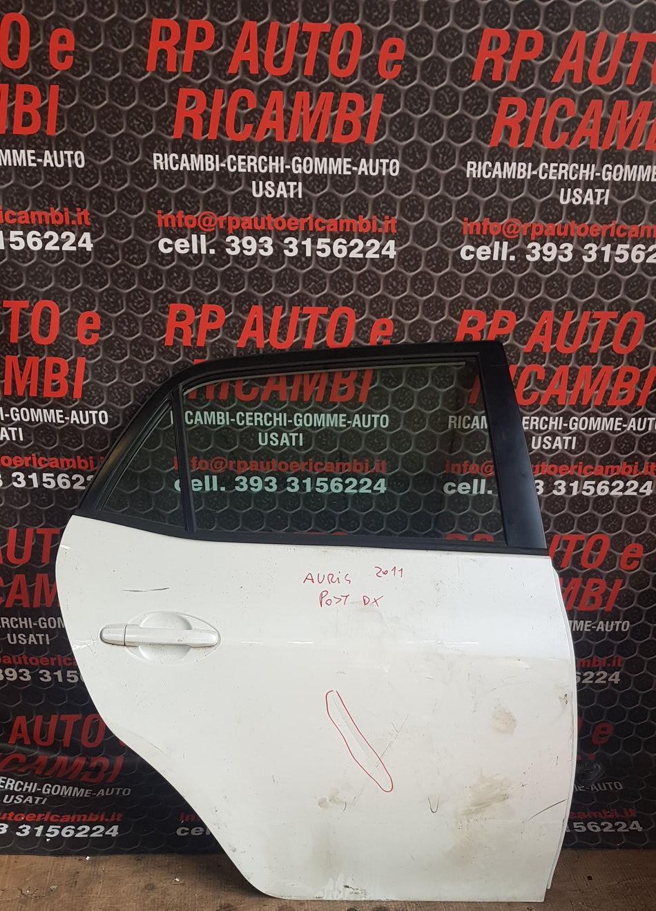 Portiera Posteriore Destra TOYOTA Auris Serie (E150) (07>12)