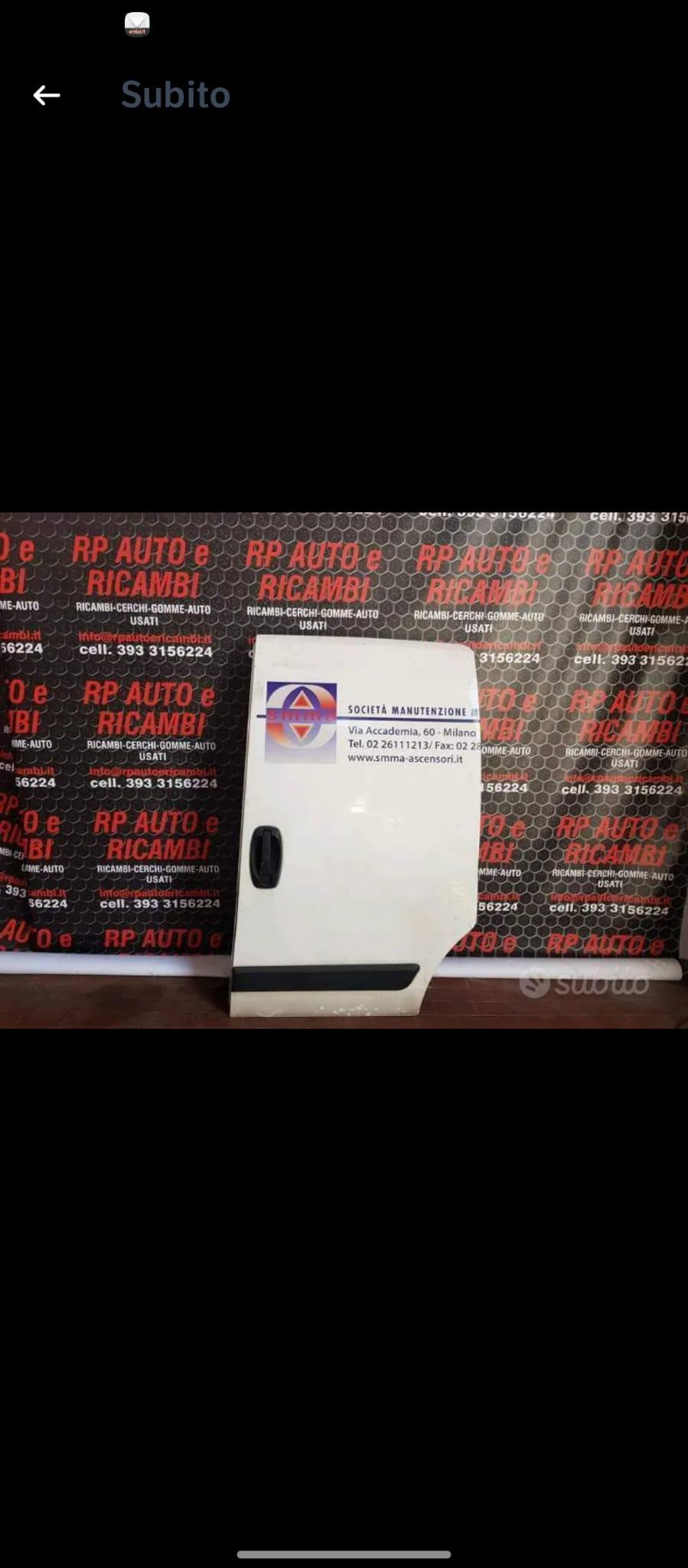 Porta laterale scorrevole FIAT Fiorino 2° Serie