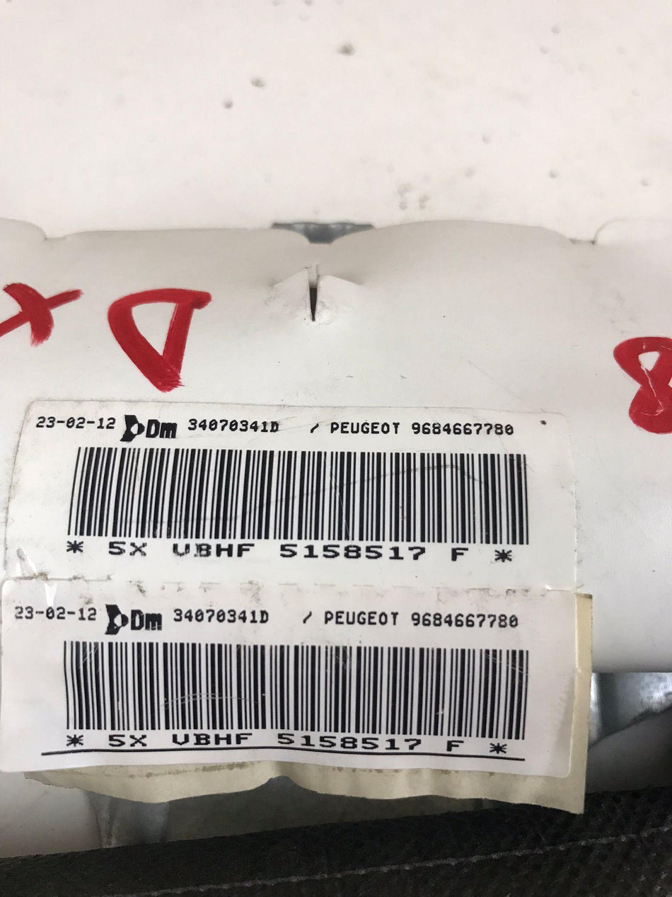 Airbag a tendina laterale passeggero PEUGEOT 3008 Serie (16>)