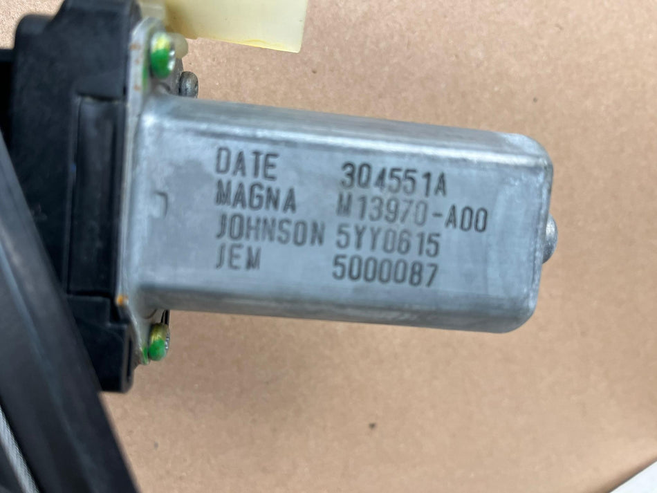 Meccanismo alzavetro Post. DX BMW Serie 1 F20 (11>19)