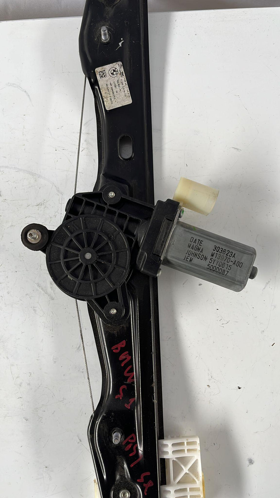 Meccanismo alzavetro Post. SX BMW Serie 1 F20 (11>19)