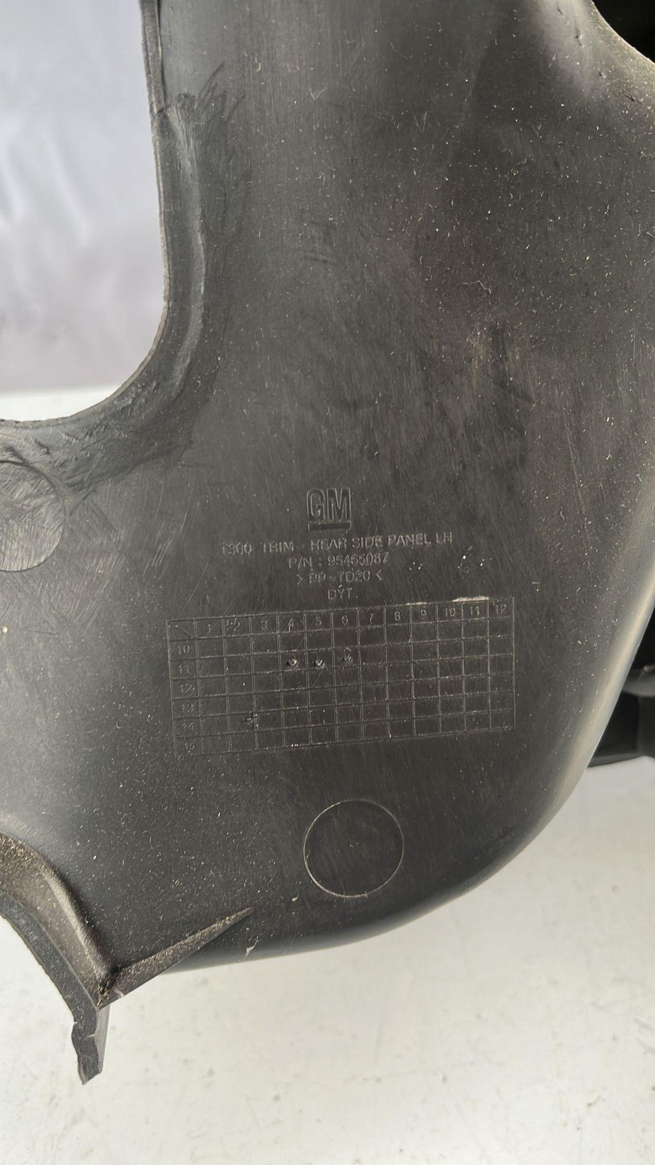 Pannello Baule Posteriore Sinistro CHEVROLET Aveo 2° Serie