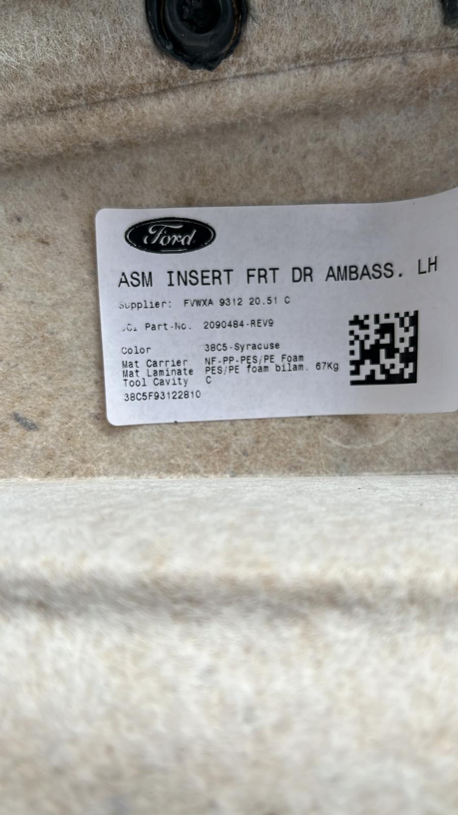 Pannello Anteriore Sinistro FORD C - Max Serie (10>)
