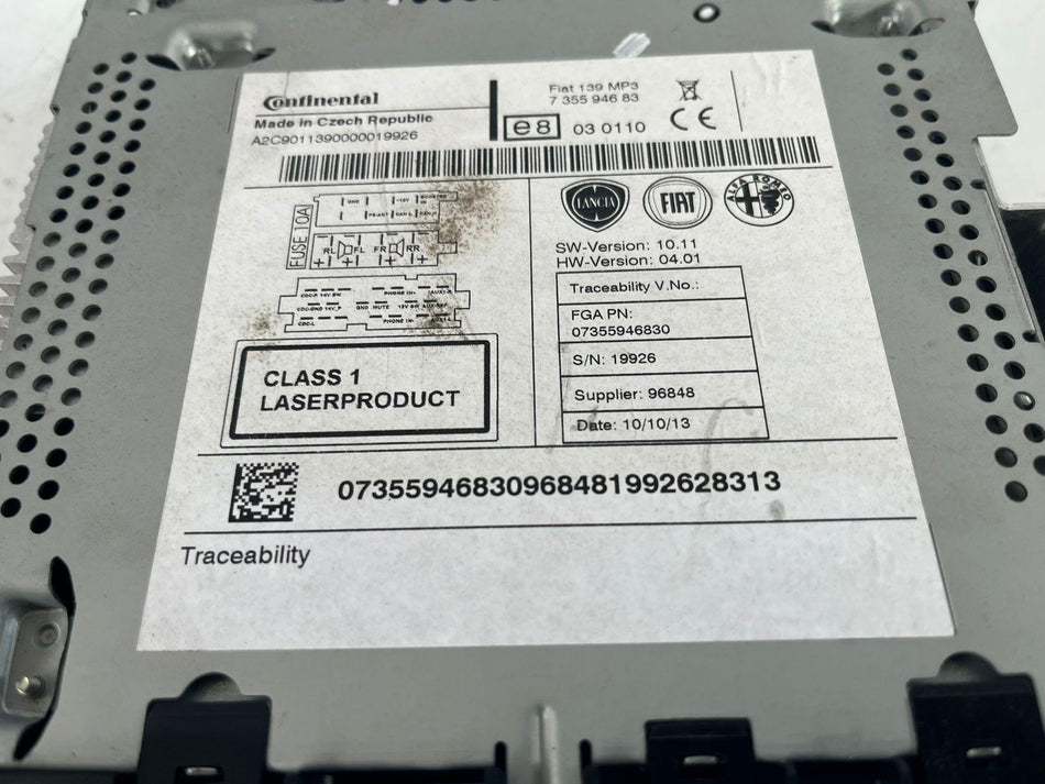 Autoradio FIAT Panda 3° Serie