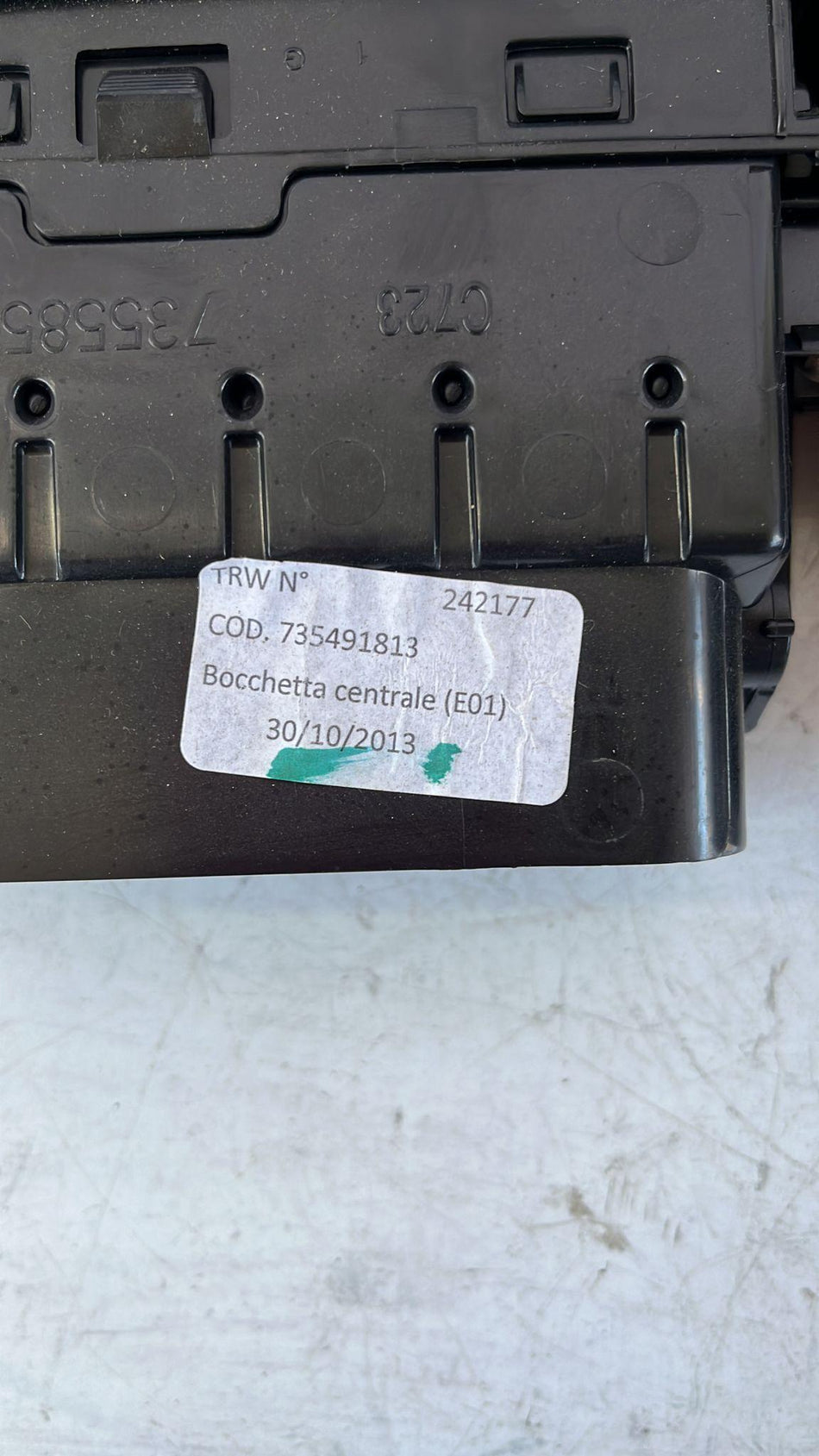 Bocchette Aria Cruscotto FIAT Panda 3° Serie