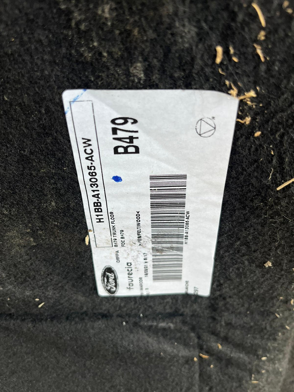 Tappeto vano baule FORD Fiesta 7° Serie