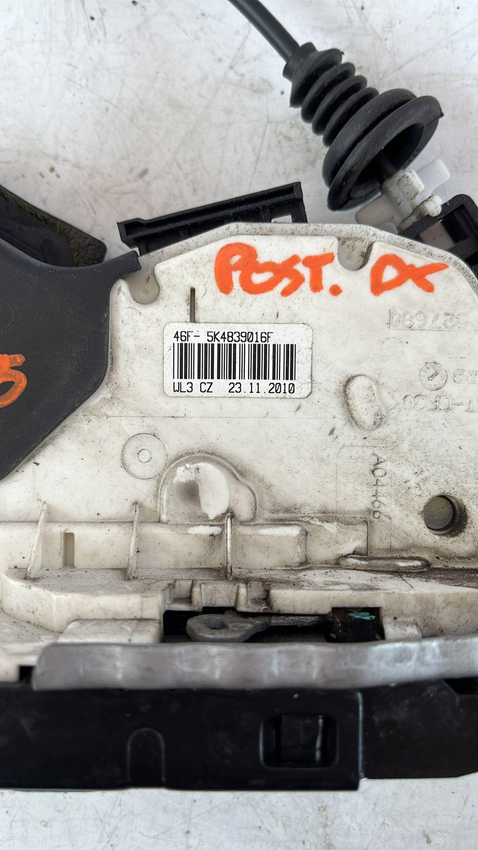Serratura Posteriore destra VOLKSWAGEN Polo 5° Serie