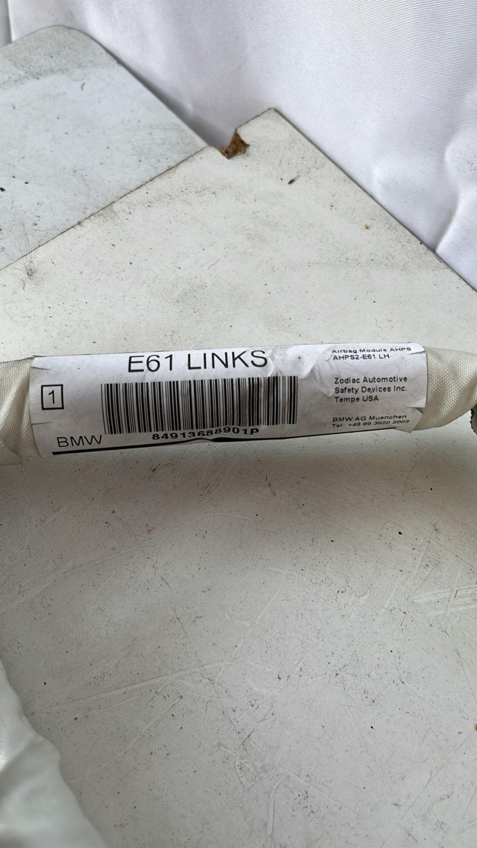 Airbag a tendina lato Sinistro BMW Serie 5 E61 Touring