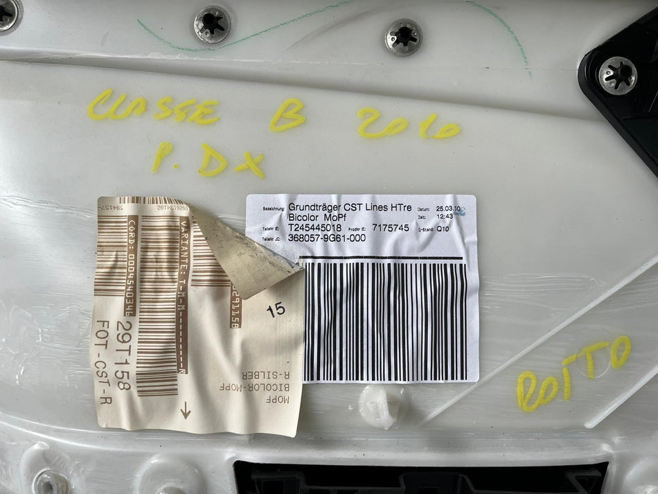 Pannello Posteriore Destro MERCEDES Classe B W245 1° Serie