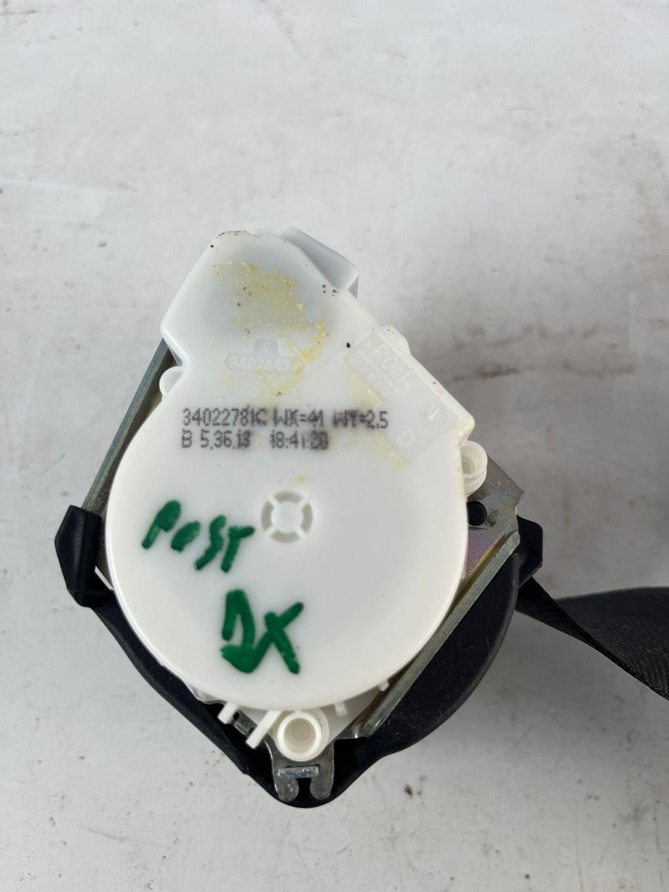 Cintura di sicurezza Posteriore DX FIAT 500 Serie (07>14)