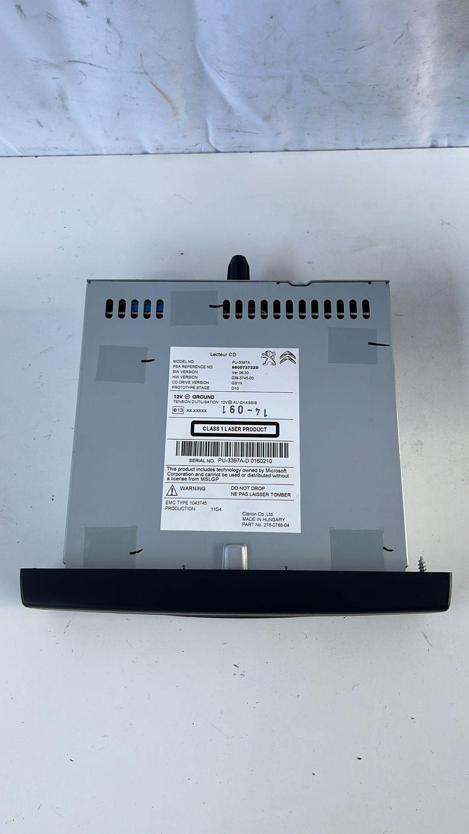 Lettore CD PEUGEOT 2008 1° Serie