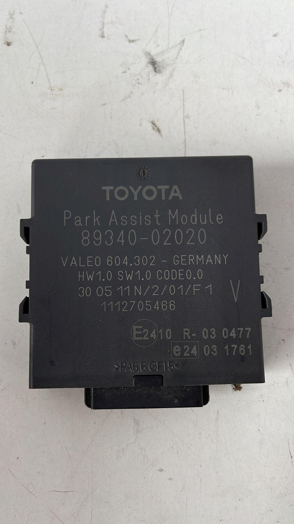 Centralina sensori di parcheggio TOYOTA Auris Serie (E150) (07>12)