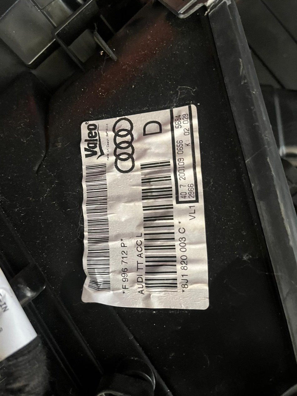 Apparato di Riscaldamento AUDI TT Serie (8J3) (06>14)