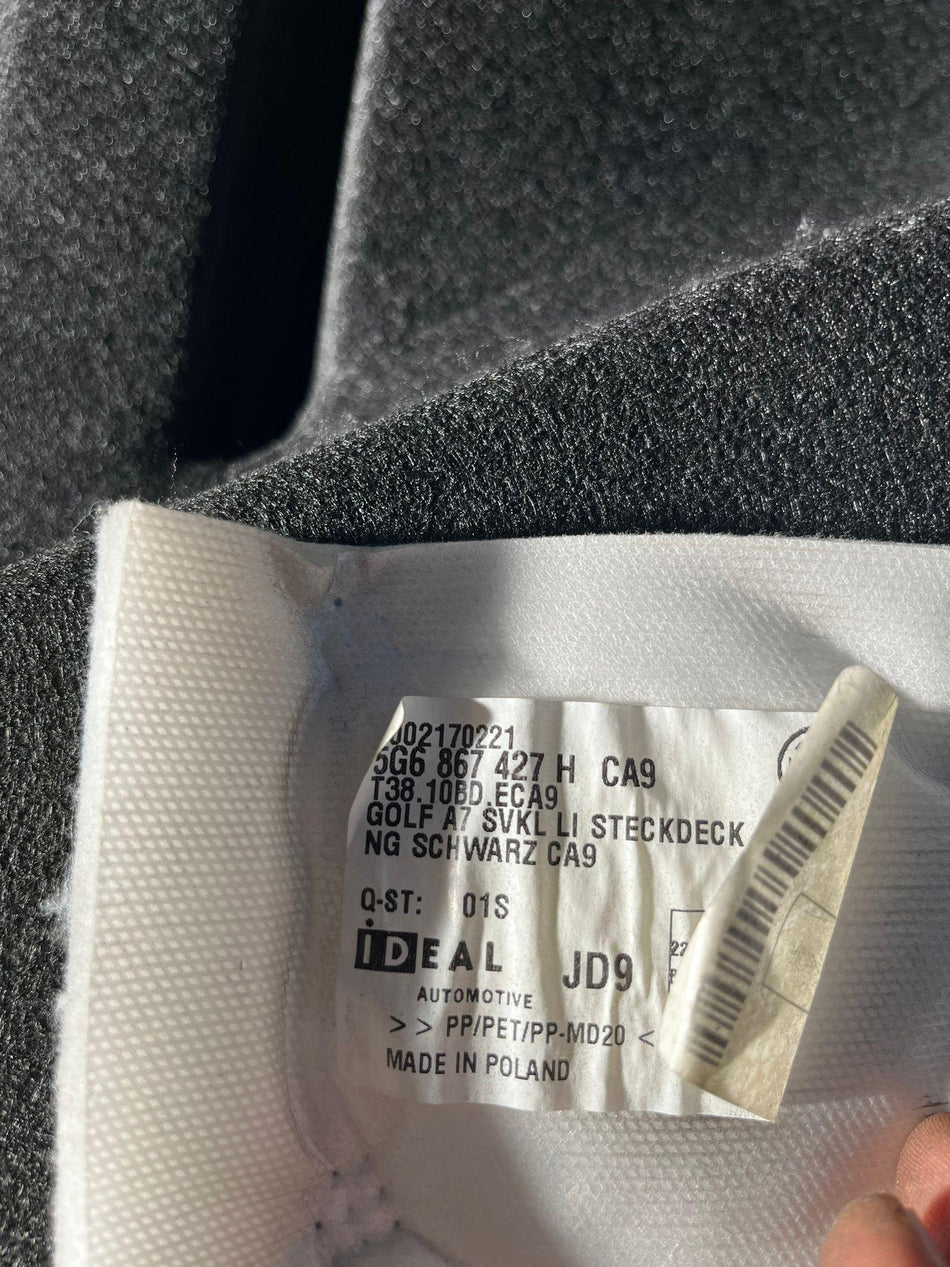 Pannello Baule Posteriore Sinistro VOLKSWAGEN Golf 7 Berlina (12>)