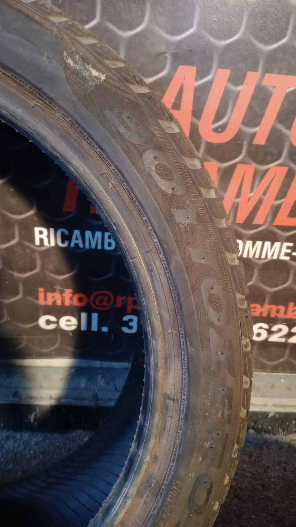 2 Gomme invernali usate PIRELLI 225/45 R18
